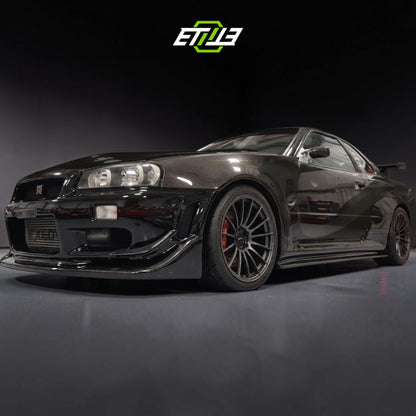 Nissan Skyline R34 Sunline Style Body Kit | SKU: ETI-NISSAN-SKY-KIT-FRP | ID: 10658256683289 | Shopifydevstudio