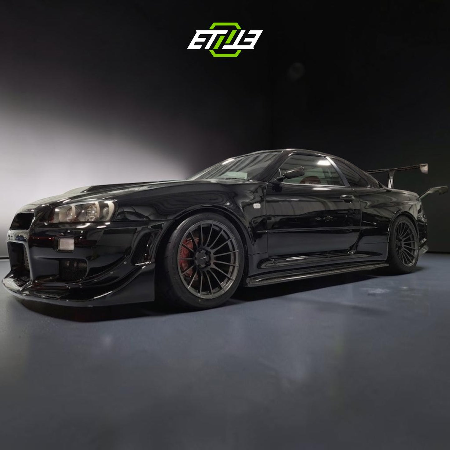 Nissan Skyline R34 Sunline Style Body Kit | SKU: ETI-NISSAN-SKY-KIT-FRP | ID: 10658256683289 | Shopifydevstudio