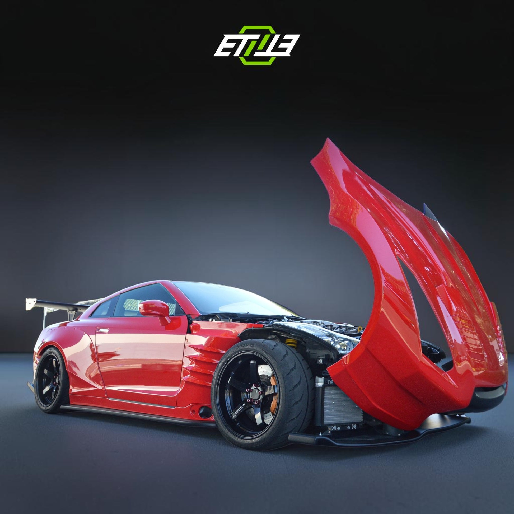 Nissan Skyline R35 BenSopra Style Body Kit | SKU: ETI-NISSAN-SKY-KIT-FRP | ID: 10658256847129 | Shopifydevstudio
