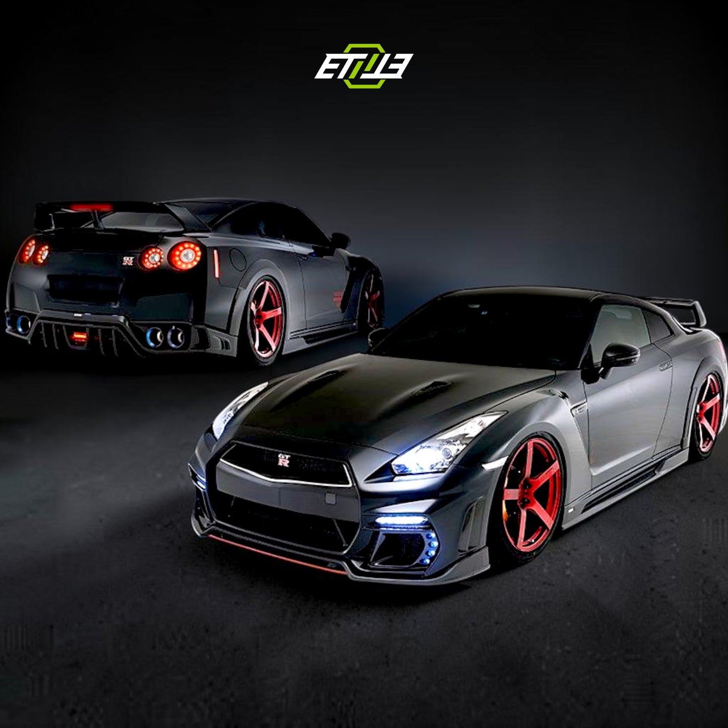 Nissan Skyline R35 MC Tommykaira Style Body Kit | SKU: ETI-1712-FIB | ID: 10658257207577 | Shopifydevstudio