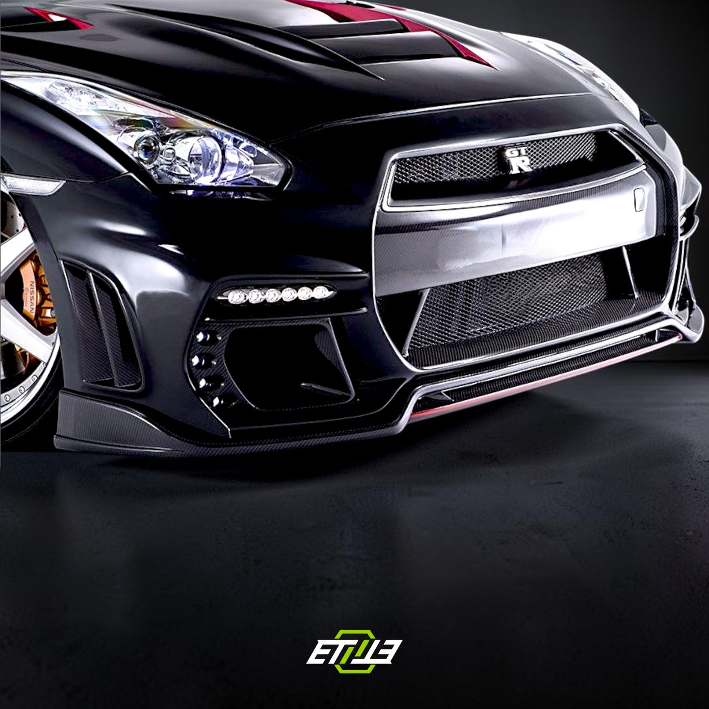 Nissan Skyline R35 MC Tommykaira Style Body Kit | SKU: ETI-1712-FIB | ID: 10658257207577 | Shopifydevstudio