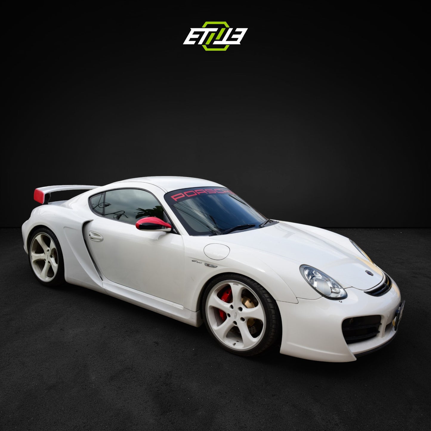 ETi Porsche Cayman 987 TechArt Widebody Kit - Premium Aerodynamics Upgrade