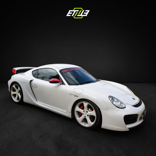 ETi Porsche Cayman 987 TechArt Widebody Kit - Premium Aerodynamics Upgrade
