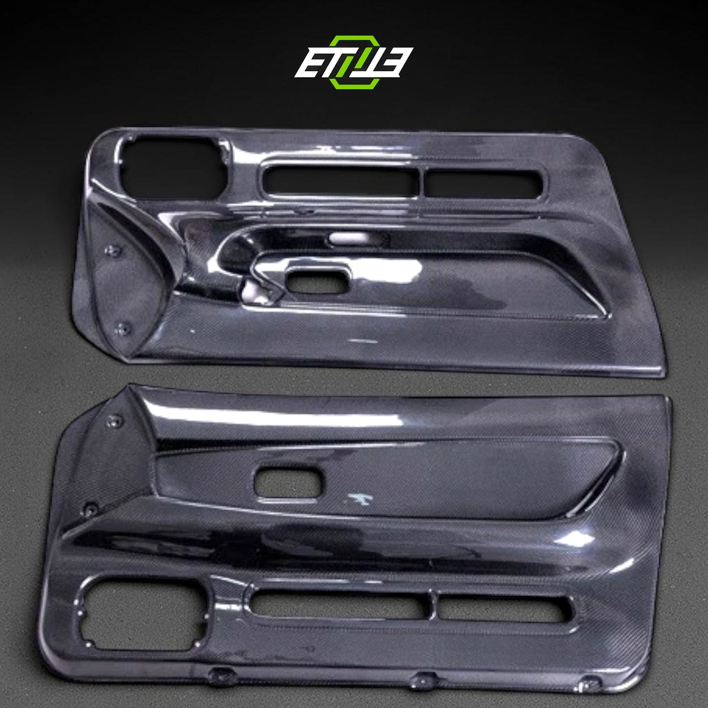 R32 Carbon Door Cards - Photo 2