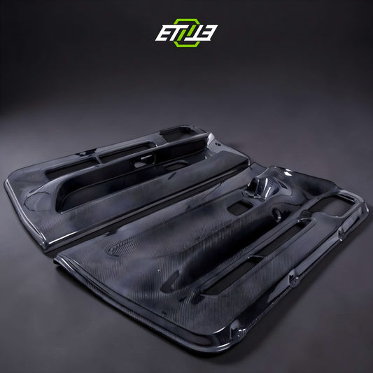 R32 Carbon Door Cards