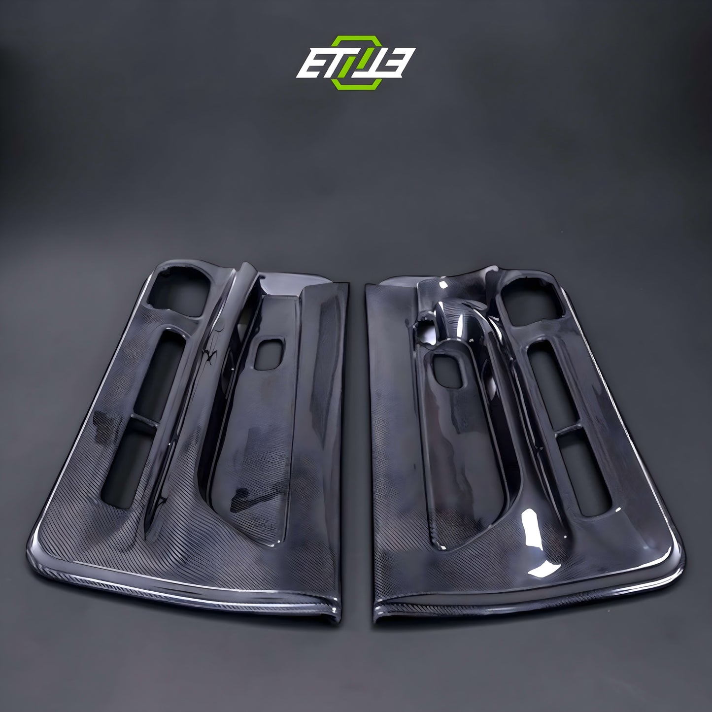 R32 Carbon Door Cards