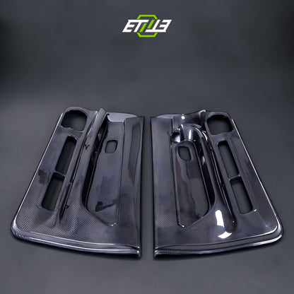 R32 Carbon Door Cards