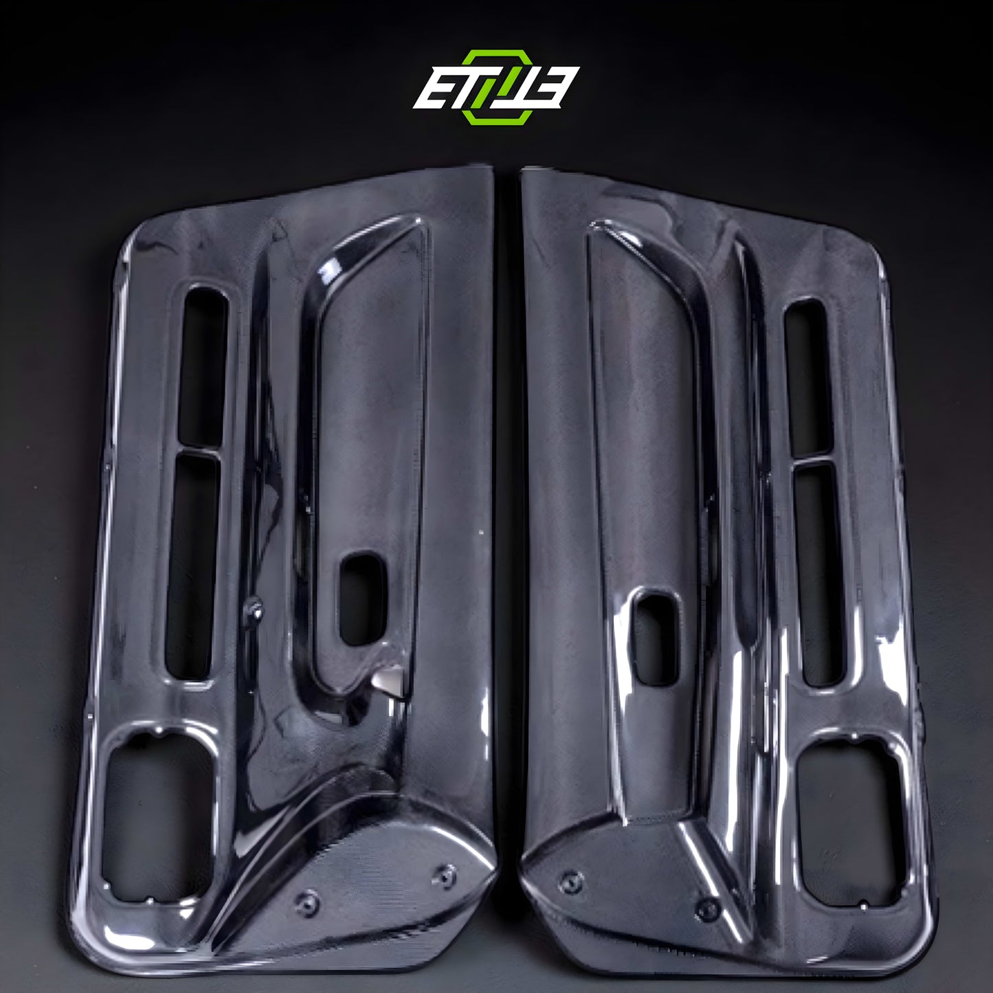 R32 Carbon Door Cards