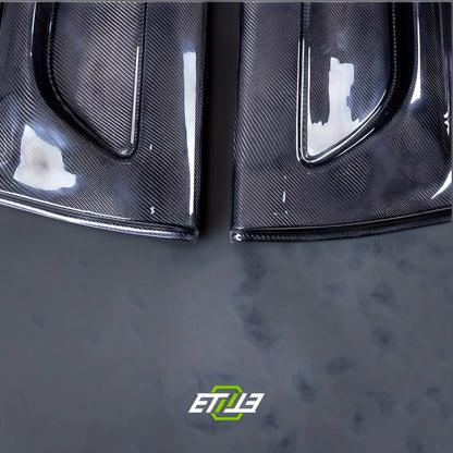 R32 Carbon Door Cards