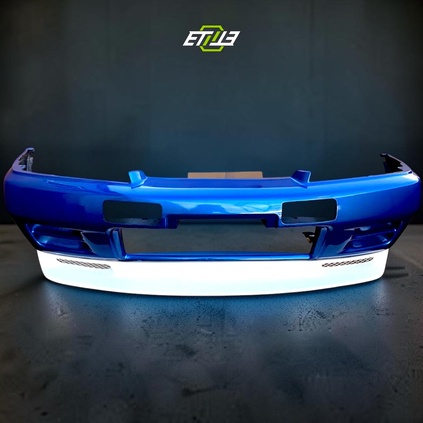 R32 GTR BNR32 JUN Style Front Bumper Lip Splitter (GTR Only) | SKU: 198-CF-1 | ID: 10658246328601 | Shopifydevstudio