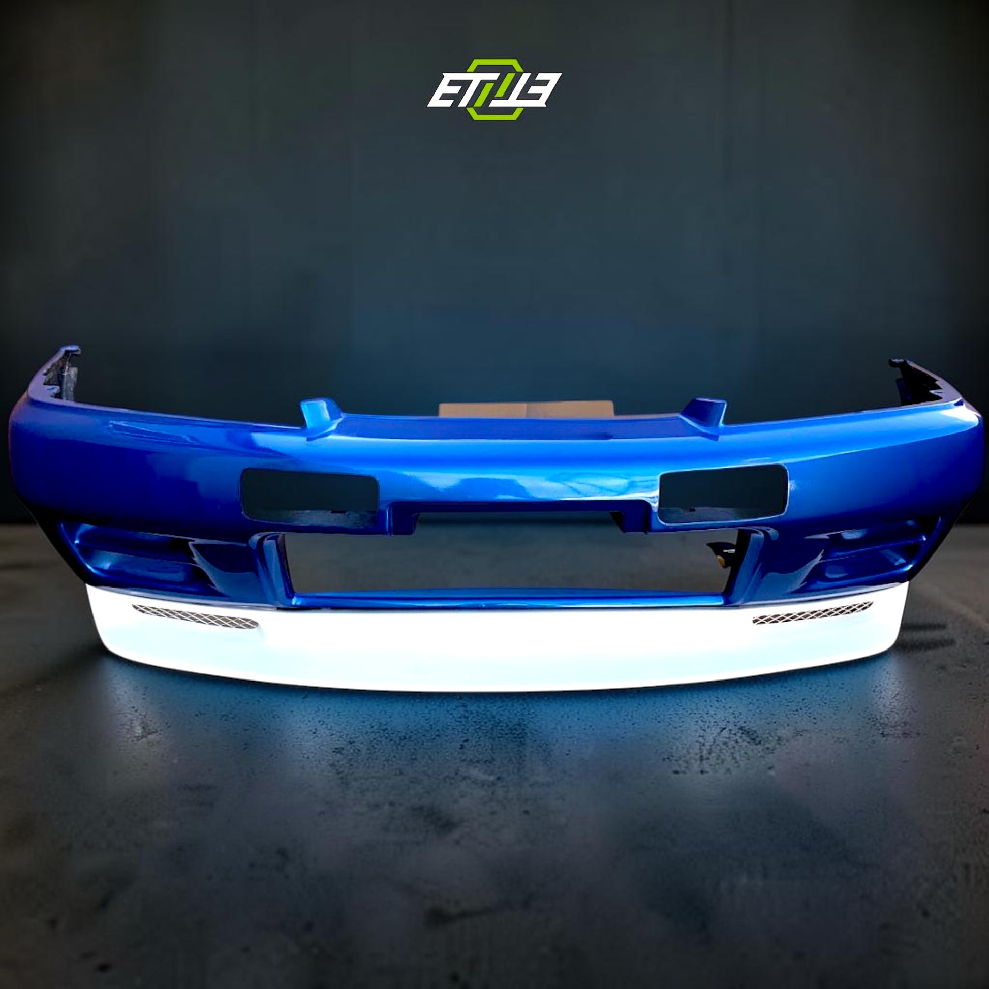 R32 GTR BNR32 JUN Style Front Bumper Lip Splitter (GTR Only) | SKU: 198-CF-1 | ID: 10658246328601 | Shopifydevstudio
