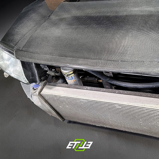 R32 GTR NI Style Bonnet Hood Lip | SKU: R32-CF-8 | ID: 10658246263065 | Shopifydevstudio