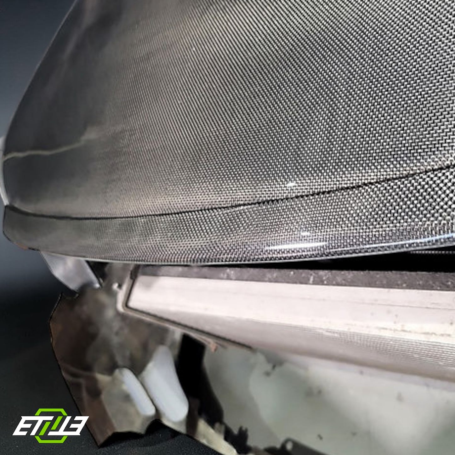 R32 GTR NI Style Bonnet Hood Lip | SKU: R32-CF-8 | ID: 10658246263065 | Shopifydevstudio