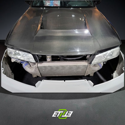 R32 GTR NI Style Bonnet Hood Lip | SKU: R32-CF-8 | ID: 10658246263065 | Shopifydevstudio