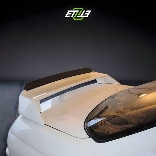 R32 GTR OEM Rear Spoiler Fujimura Style Rocket Dancer Gurney Flap Full Carbon