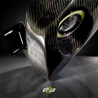 R32 Gts GTR Lhs Full Carbon Fiber Headlamp Air Intake W. Lamp