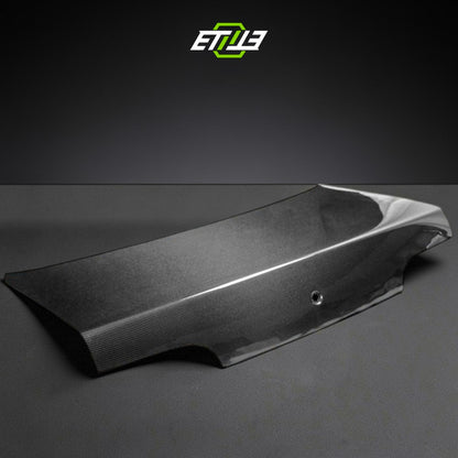 R32 GTS GTR OEM Style Trunk with Lock Hole | SKU: R32-CF-9 | ID: 10658246295833 | Shopifydevstudio