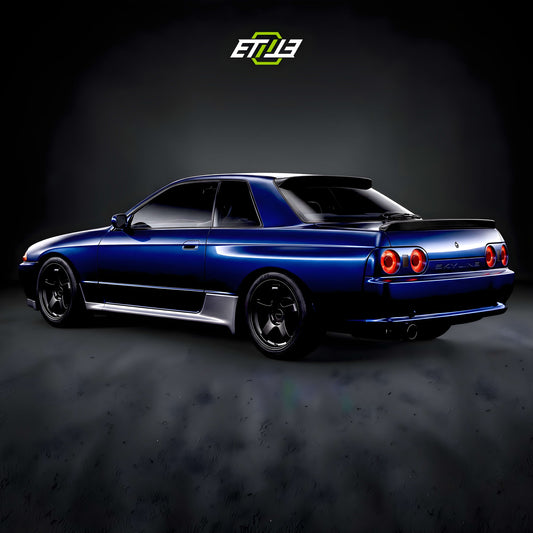 R32 Nismo Style Rear Carbon Fiber Bootlid Lip Spoiler
