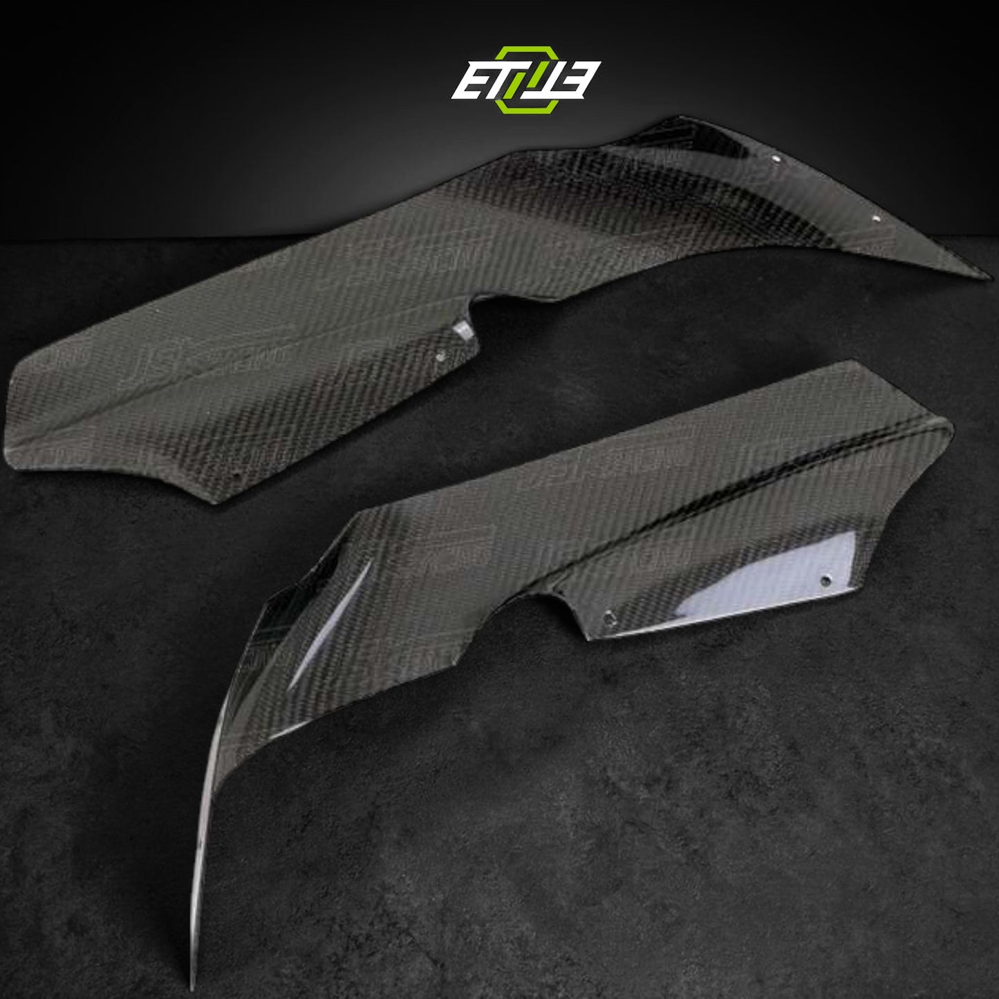 R33 GTR Border Style Front Bumper 4pcs Canard | SKU: UNKNOWN-SKU | ID: 10658242101529 | Shopifydevstudio