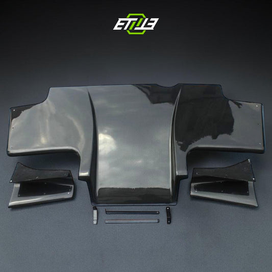R33 GTR TS Rear Diffuser 3pcs | SKU: UNKNOWN-SKU | ID: 10658243051801 | Shopifydevstudio