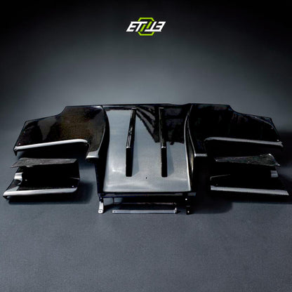 R33 GTR TS Rear Diffuser 5pcs | SKU: UNKNOWN-SKU | ID: 10658242920729 | Shopifydevstudio