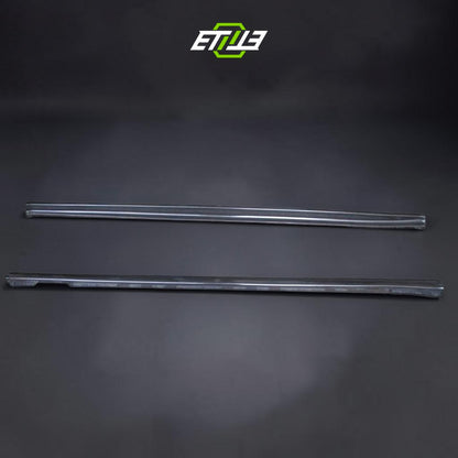 R34 GTR Nismo Style Carbon Fiber Side Skirt Extension (189cm)