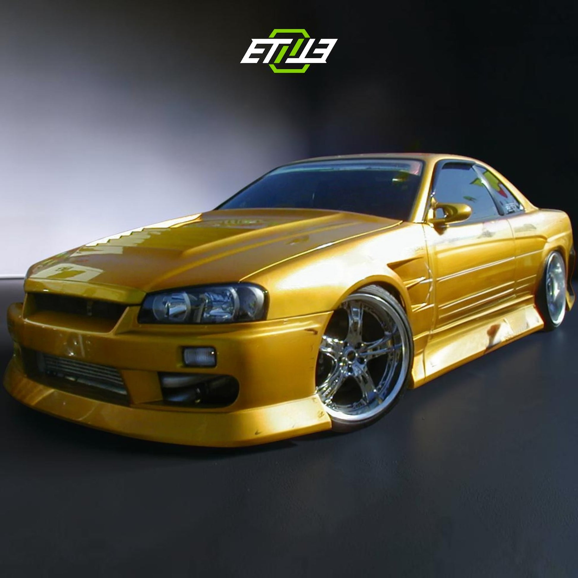 R34 GTR BN-Sports Style Front Fender | SKU: R34-CF-41 | ID: 10658245640473 | Shopifydevstudio