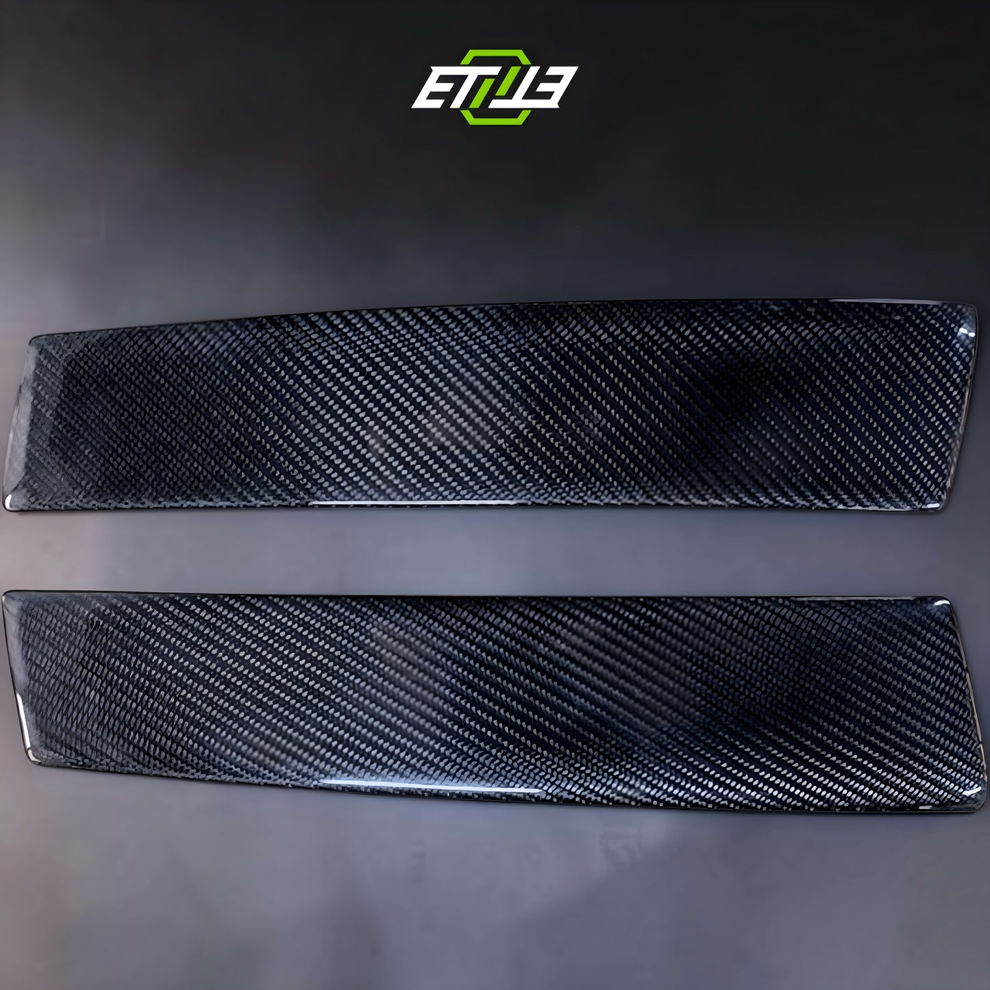 R34 GTR GTT Carbon Fiber B Pillar Cover 2pcs