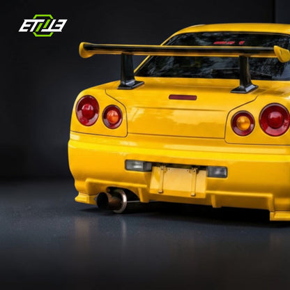 R34 GTR GTT VS GT Style Rear Spoiler | SKU: R34-CF-4 | ID: 10658244296985 | Shopifydevstudio