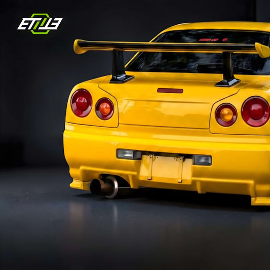 R34 GTR GTT VS GT Style Rear Spoiler