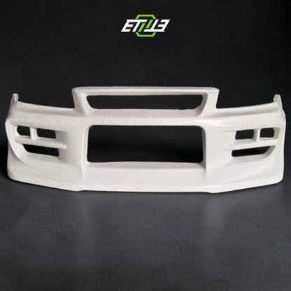R34 GTR JUN Style Front Bumper | SKU: R34-CF-20 | ID: 10658244821273 | Shopifydevstudio