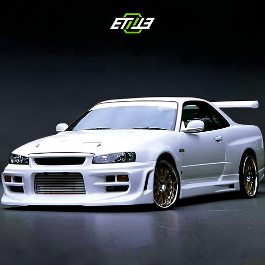 R34 GTR JUN Style Front Bumper