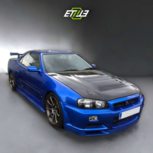 R34 GTR NI Style Hood