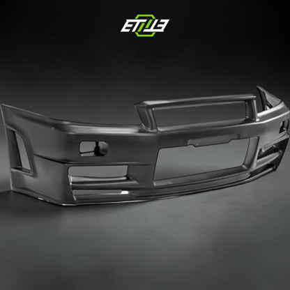 R34 GTR NI Z-Tune Style Front Bumper | SKU: R34-CF-22 | ID: 10658244854041 | Shopifydevstudio