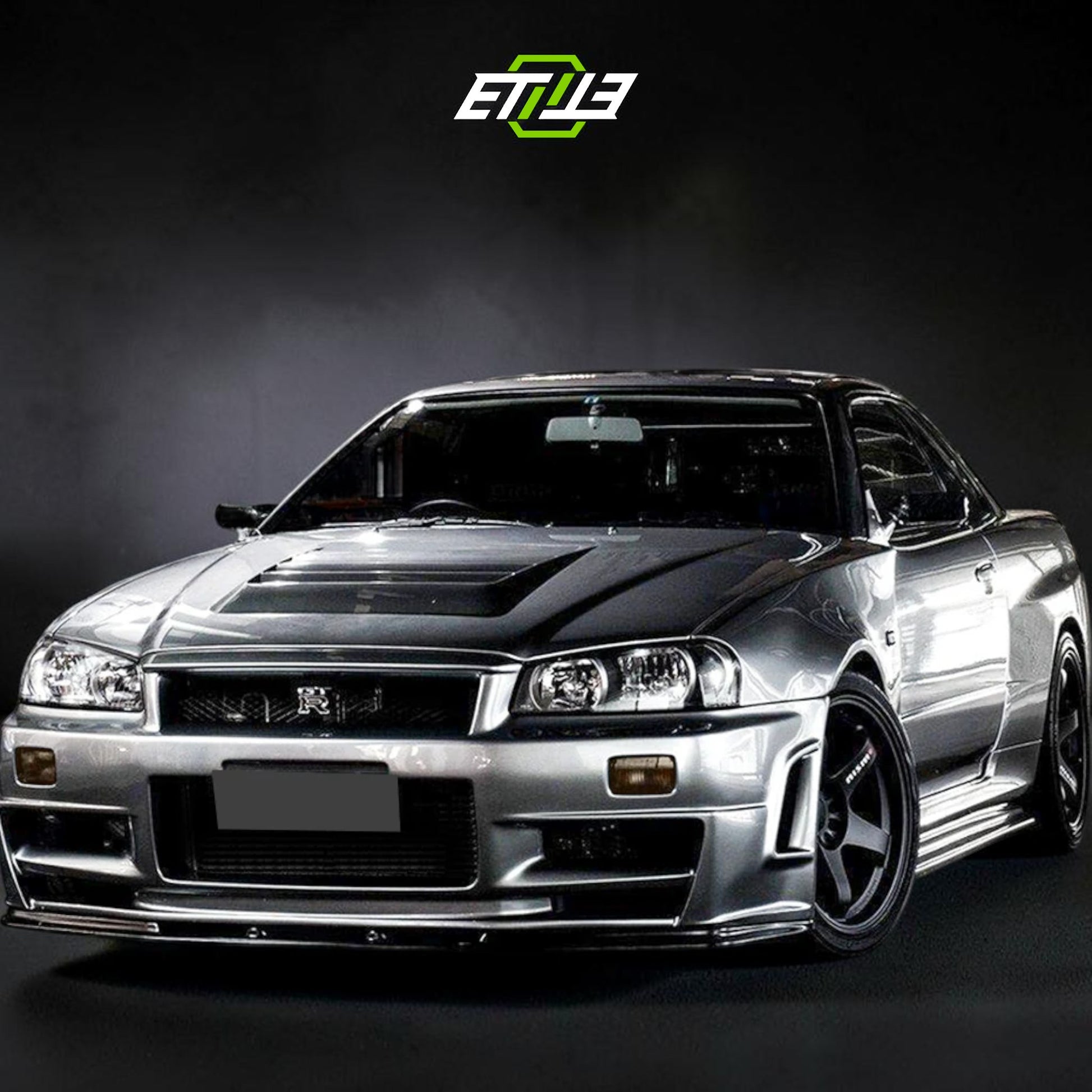 R34 GTR NI Z-Tune Style Front Bumper | SKU: R34-CF-22 | ID: 10658244854041 | Shopifydevstudio