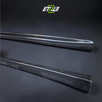 R34 GTR NI Z-Tune Style Side Skirt Extensions | SKU: R34-CF-23 | ID: 10658244886809 | Shopifydevstudio