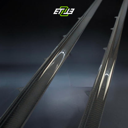 R34 GTR NI Z-Tune Style Side Skirt Extensions | SKU: R34-CF-23 | ID: 10658244886809 | Shopifydevstudio