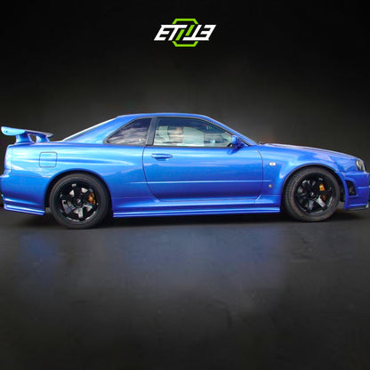 R34 GTR NI Z-Tune Style Side Skirt Extensions | SKU: R34-CF-23 | ID: 10658244886809 | Shopifydevstudio