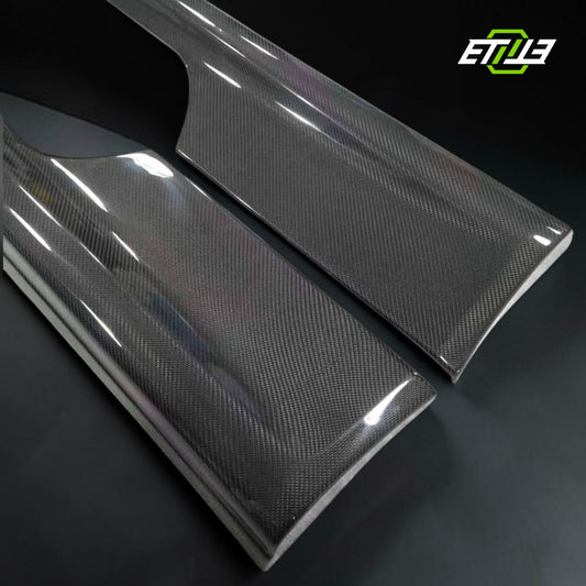 R34 GTR Z-Tune Style Side Skirts | SKU: R34-CF-24 | ID: 10658244952345 | Shopifydevstudio