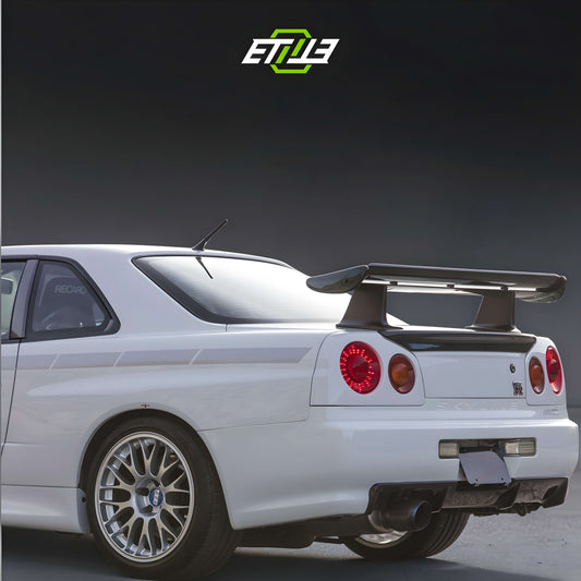 R34 GTT GTR Mine’s Style Rear Trunk Spoiler Duckbill