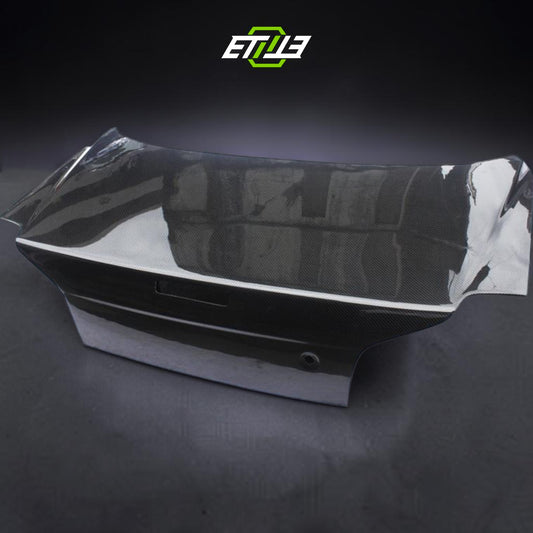 R34 GTT GTR OEM Style Trunk with Brake Light Cutout | SKU: R34-CF-36 | ID: 10658245280025 | Shopifydevstudio