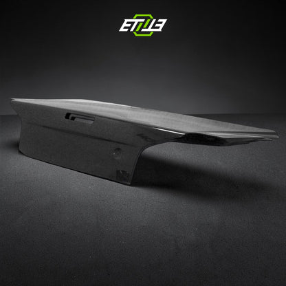 R34 GTT GTR OEM Style Trunk with Brake Light Cutout | SKU: R34-CF-36 | ID: 10658245280025 | Shopifydevstudio
