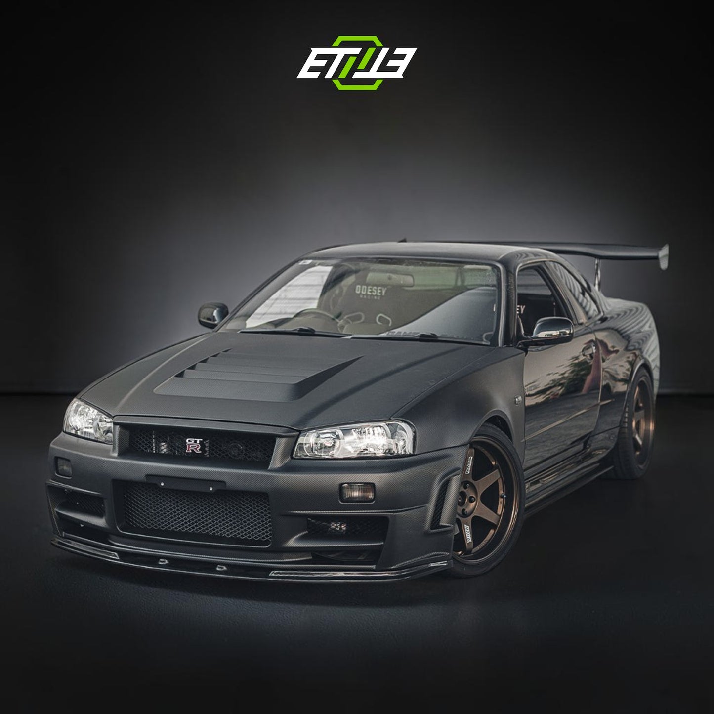 R34 GTT Z-Tune Hood 1999-2000 Skyline R34 GTT 2D 4D GTR-Style Bonnet with Duct | SKU: UNKNOWN-SKU | ID: 10658244362521 | Shopifydevstudio