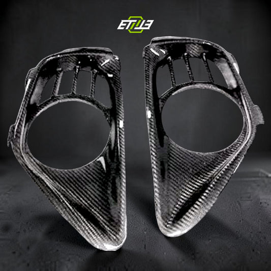 R35 GTR B Style Exhaust Surround Shroud Heat Shield 2pcs | SKU: UNKNOWN-SKU | ID: 10658241052953 | Shopifydevstudio