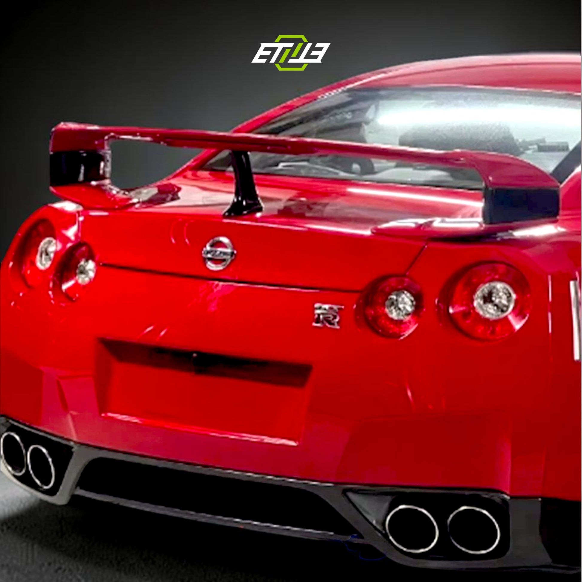 R35 GTR CBA DBA Rear Spoiler Higher Legs | SKU: UNKNOWN-SKU | ID: 10658239971609 | Shopifydevstudio