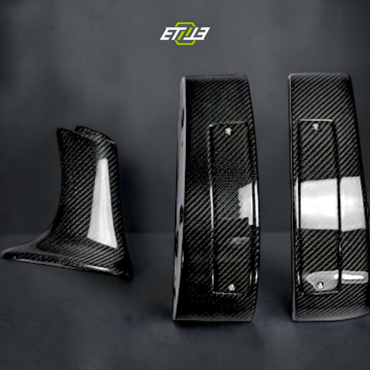 R35 GTR CBA DBA Rear Spoiler Higher Legs