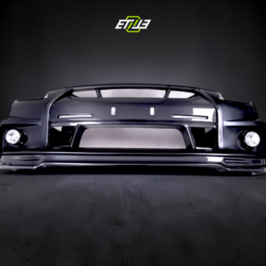 R35 GTR CBA DBA WA Style Front Bumper(with Side Vents, fog lamp hole) | SKU: UNKNOWN-SKU | ID: 10658239316249 | Shopifydevstudio