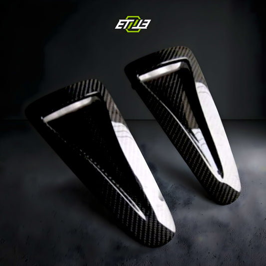 R35 GTR OEM Style Hood Scoop Vents 2pcs