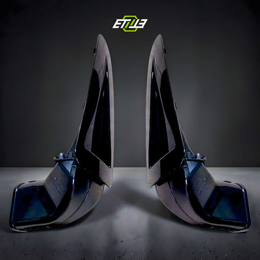 R35 GTR OEM Style Hood Vents With Air Tunnel (Pair)