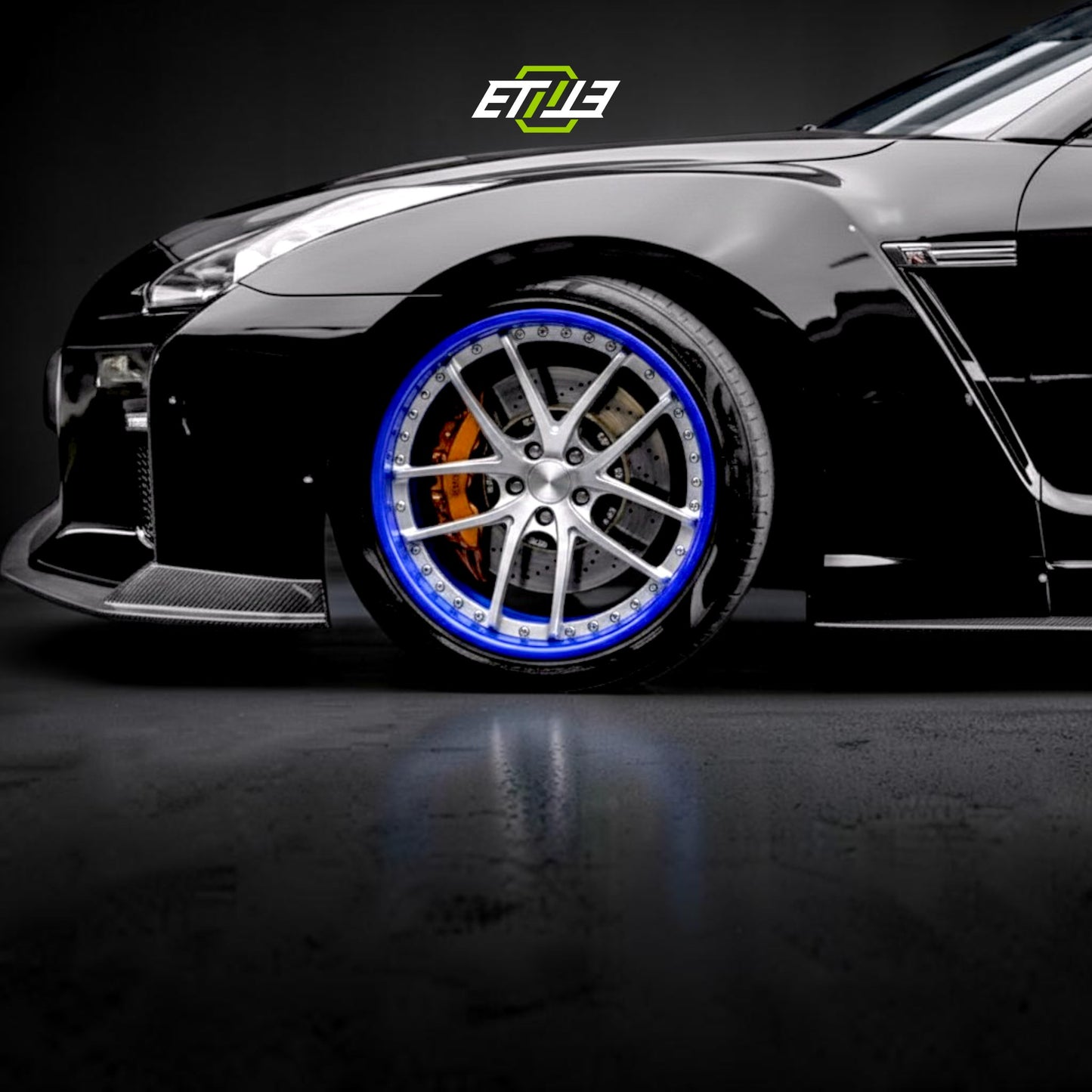 R35 GTR OEM Style Wheel Arch Flares (10mm wider) 8pcs | SKU: UNKNOWN-SKU | ID: 10658240594201 | Shopifydevstudio
